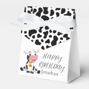 Baby Cow Birthday Favour Box