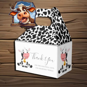 baby cow black and white patterns  Favour Box