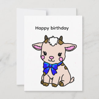 baby cow card