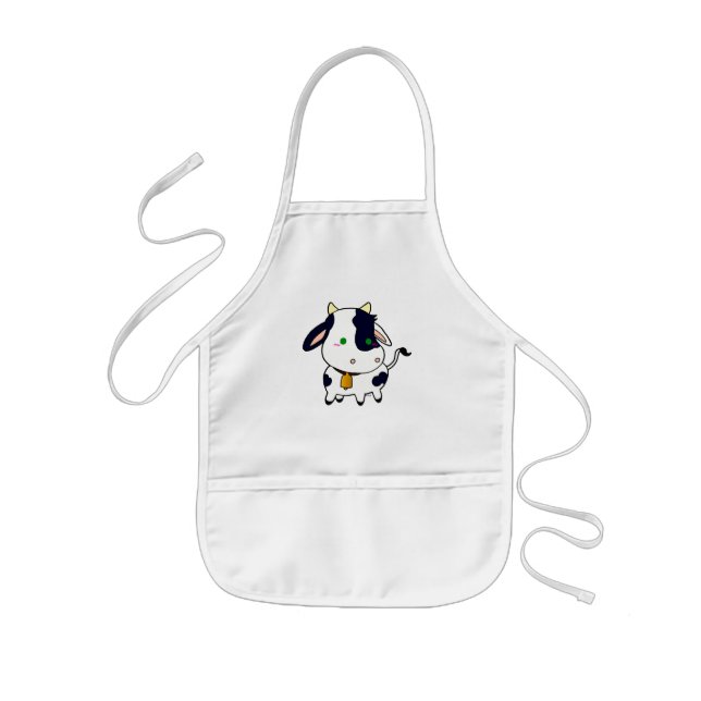 Baby cow kids apron (Front)