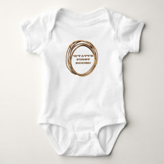 Baby Cowboy/Cowgirl Lariat First Rodeo Bodysuit