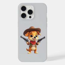 Baby Cowboy Dog iPhone/iPad Case