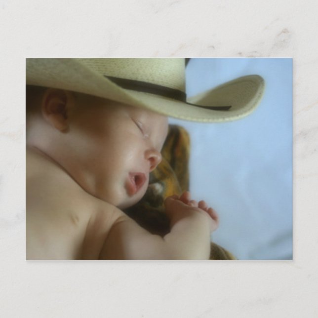 Baby Cowboy Postcard (Front)