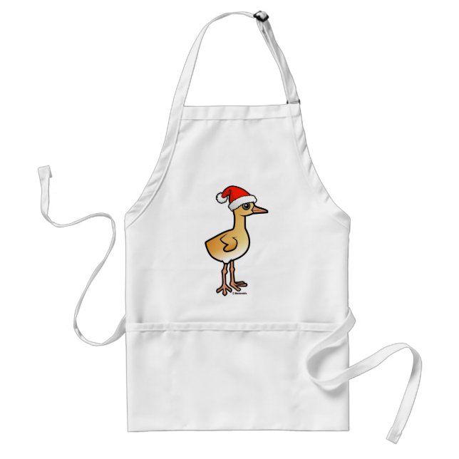 Baby Crane Santa Standard Apron (Front)