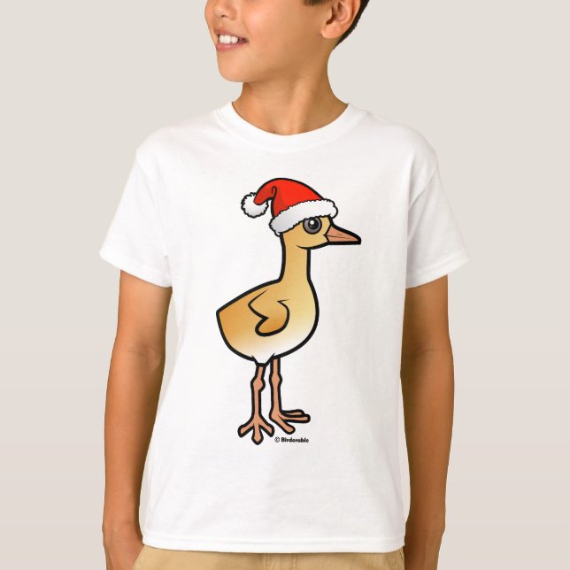 Baby Crane Santa T-Shirt (Front)