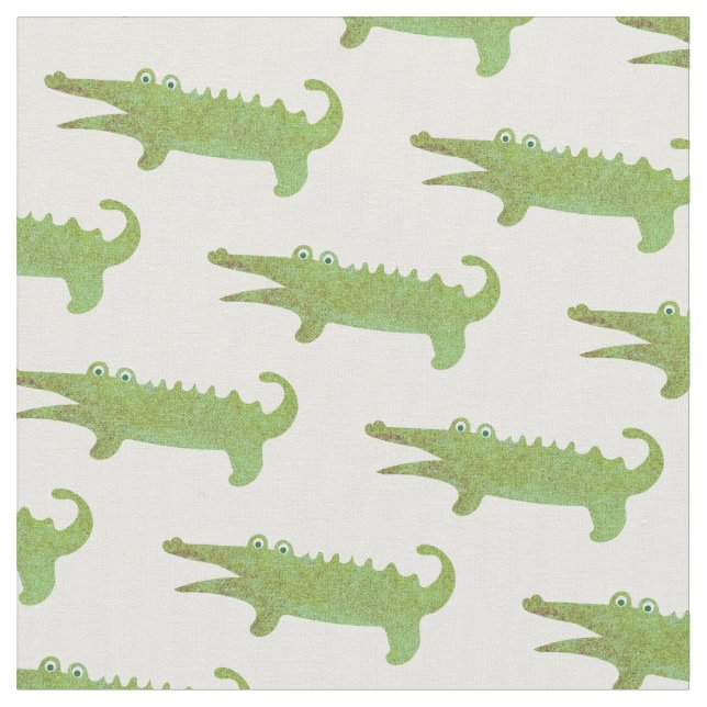Baby Crocodile Fabric (Close Up)