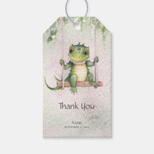 Baby Crocodile Gift Tag