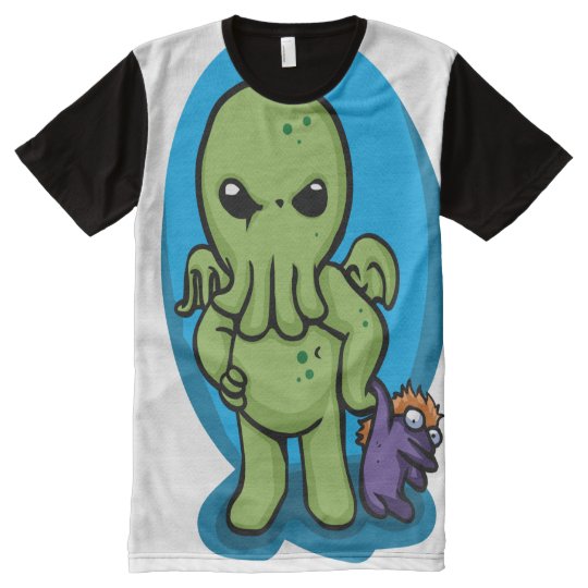 Baby cthulhu - cute cthulhu - cthulhu halloween All-Over print T-Shirt
