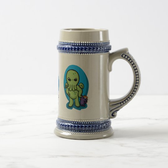 Baby cthulhu - cute cthulhu - cthulhu halloween beer stein
