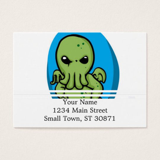 Baby cthulhu - cute cthulhu - cthulhu halloween business card