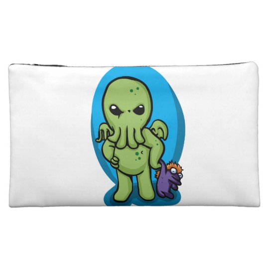 Baby cthulhu - cute cthulhu - cthulhu halloween cosmetic bag
