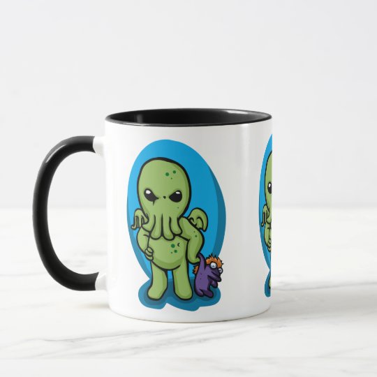 Baby cthulhu - cute cthulhu - cthulhu halloween mug