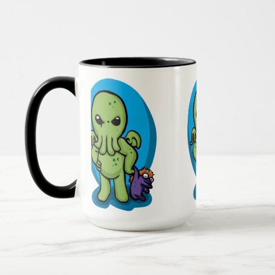 Baby cthulhu - cute cthulhu - cthulhu halloween mug