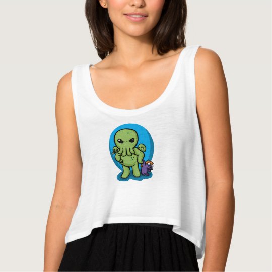 Baby cthulhu - cute cthulhu - cthulhu halloween singlet