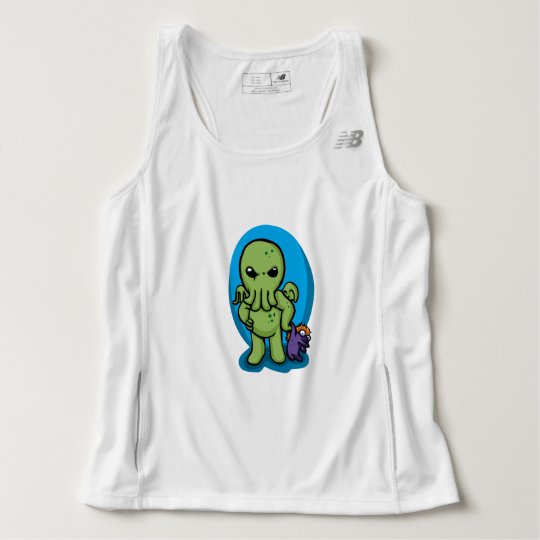 Baby cthulhu - cute cthulhu - cthulhu halloween singlet
