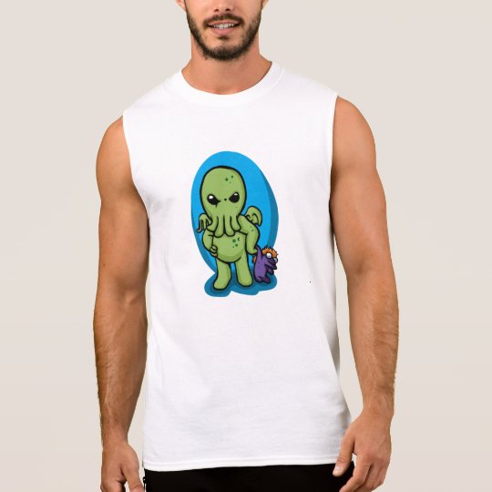 Baby cthulhu - cute cthulhu - cthulhu halloween sleeveless shirt