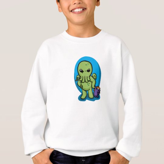 Baby cthulhu - cute cthulhu - cthulhu halloween sweatshirt