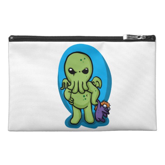 Baby cthulhu - cute cthulhu - cthulhu halloween travel accessory bag