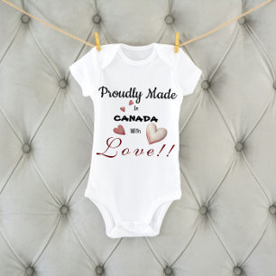 Baby Cute Bodysuit - Personalise the Country