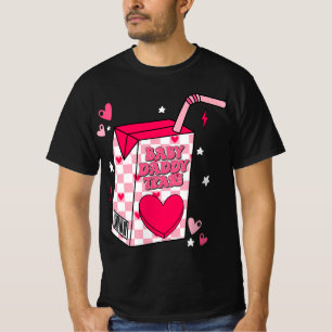 Baby Daddy Tear Humour Happy Valentine's Day Men W T-Shirt