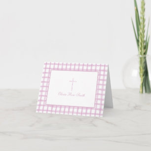 Baby Dedication/Baptism Celebration Thank You Card
