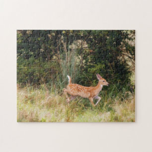 Baby Deer Fawn Art Puzzle