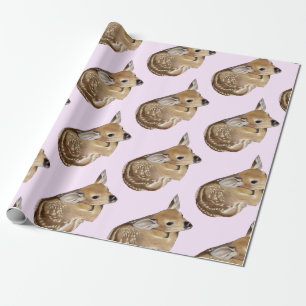 Baby Deer Fawn Wrapping Paper