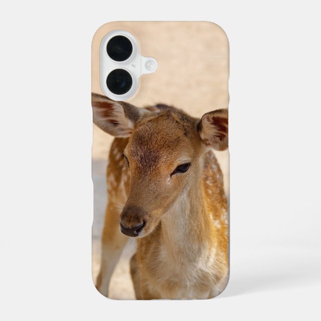 Baby Deer iPhone 16 Case (Back)