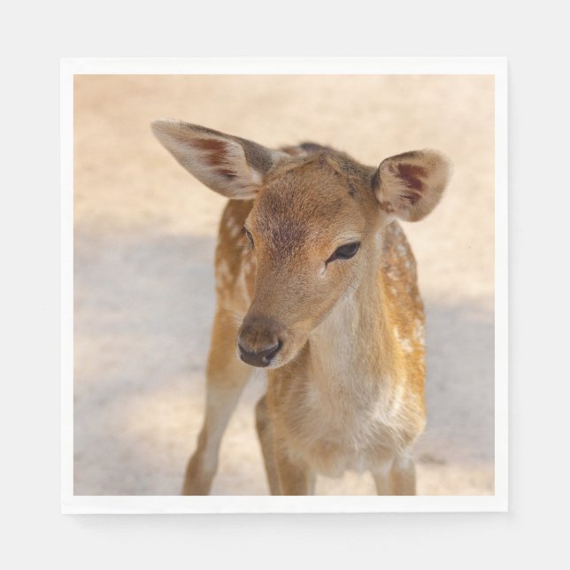 Baby Deer Napkin (Front)