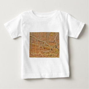 Baby Deer's First  winter Baby T-Shirt
