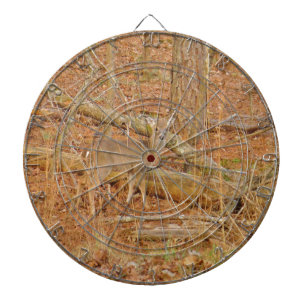 Baby Deer's First  winter Dartboard