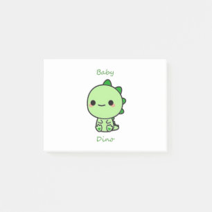 Baby Dino Post-it Notes
