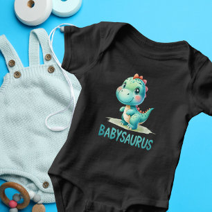 Baby Dino Romp & Play Baby Bodysuit