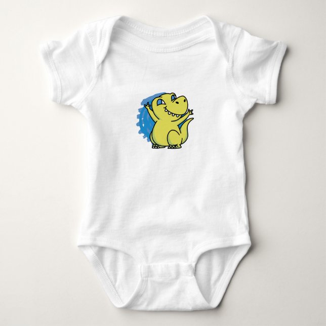 Baby Dinosaur Bodysuit (Front)