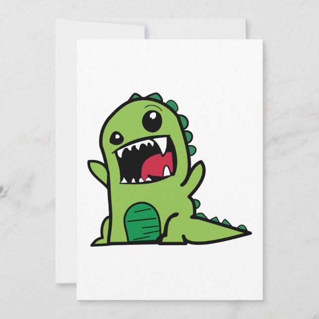 Baby dinosaur cartoon (Front)