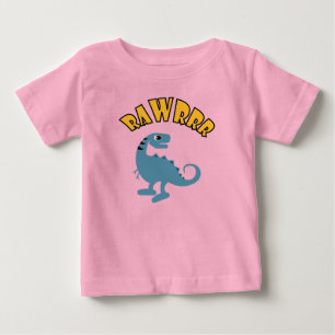 Baby Dinosaur Design - Baby Fine Jersey T-Shirt