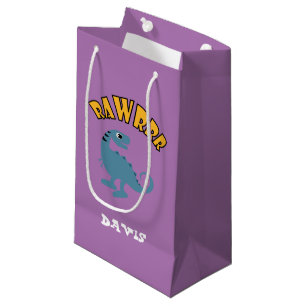 Baby Dinosaur Design - Gift Bag - Small