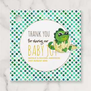 Baby Dinosaur Favour Tags