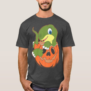 Baby Dinosaur Pumpkin Lazy Halloween Costume Cute T-Shirt