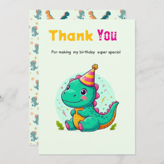 Baby Dinosaur Thank-you Cards