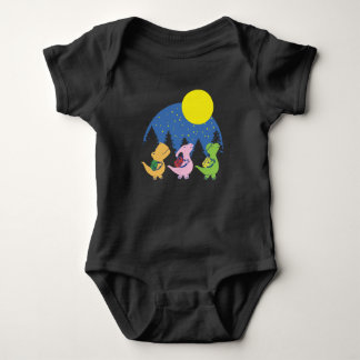 Baby Dinosaurs Back To School Bodysuit