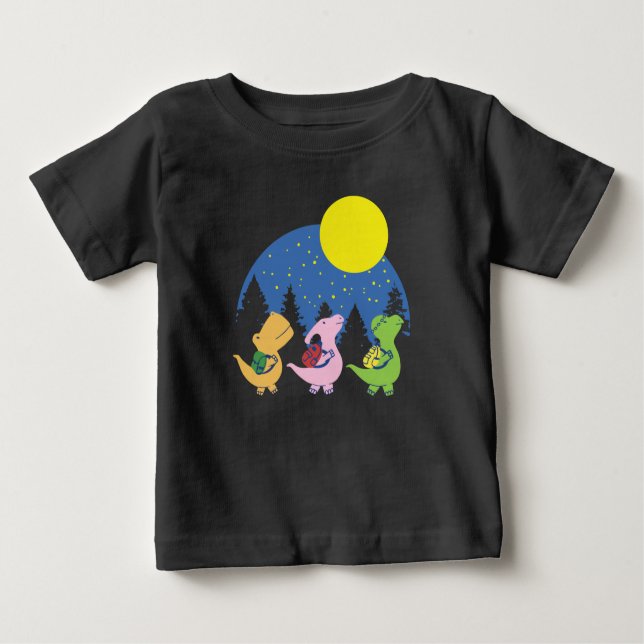 Baby Dinosaurs Back To School T-Shirt (Front)