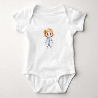 Baby Doctor Girl 2 Baby Bodysuit