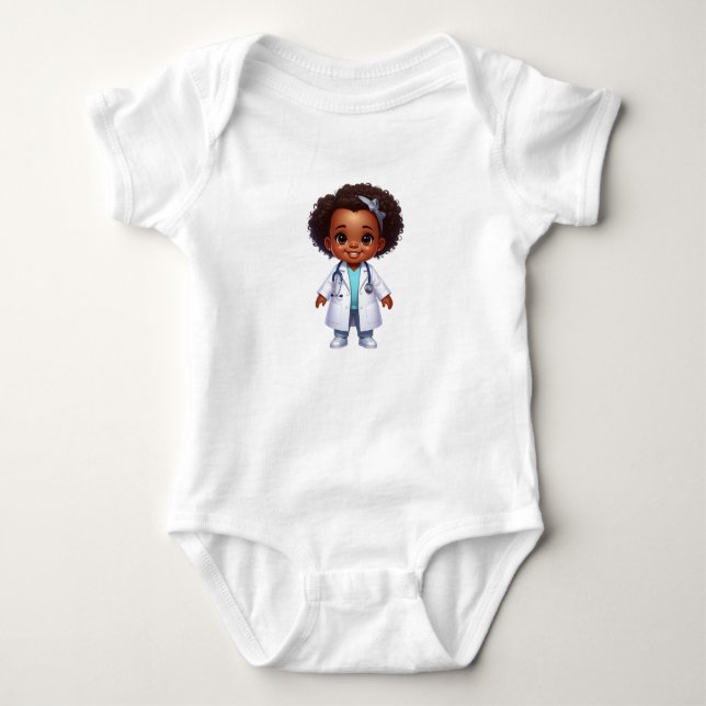 Baby Doctor girl  Bodysuit (Front)