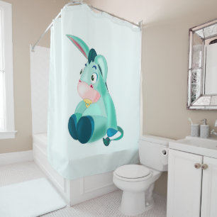 Baby Donkey Funny Shower Curtain