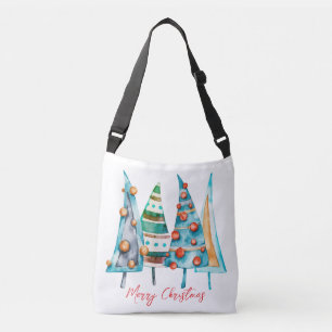 Baby Doodle Christmas Trees  Crossbody Bag