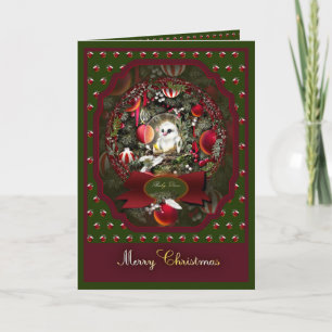 Baby Dove Holiday Card