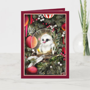 Baby Dove Holiday Card