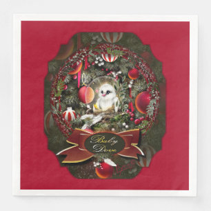 Baby Dove Napkin
