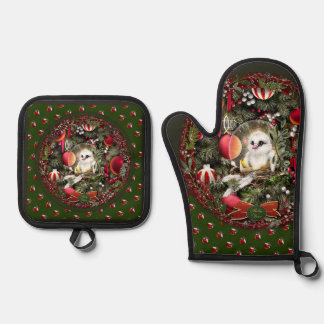 Baby Dove Oven Mitt & Pot Holder Set